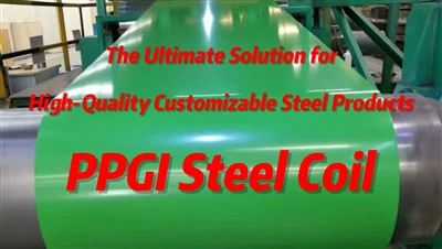 PPGI Steel Coil: ทางออกที่ดีที่สุดสำหรับผลิตภัณฑ์เหล็กที่ปรับแต่งได้คุณภาพสูง